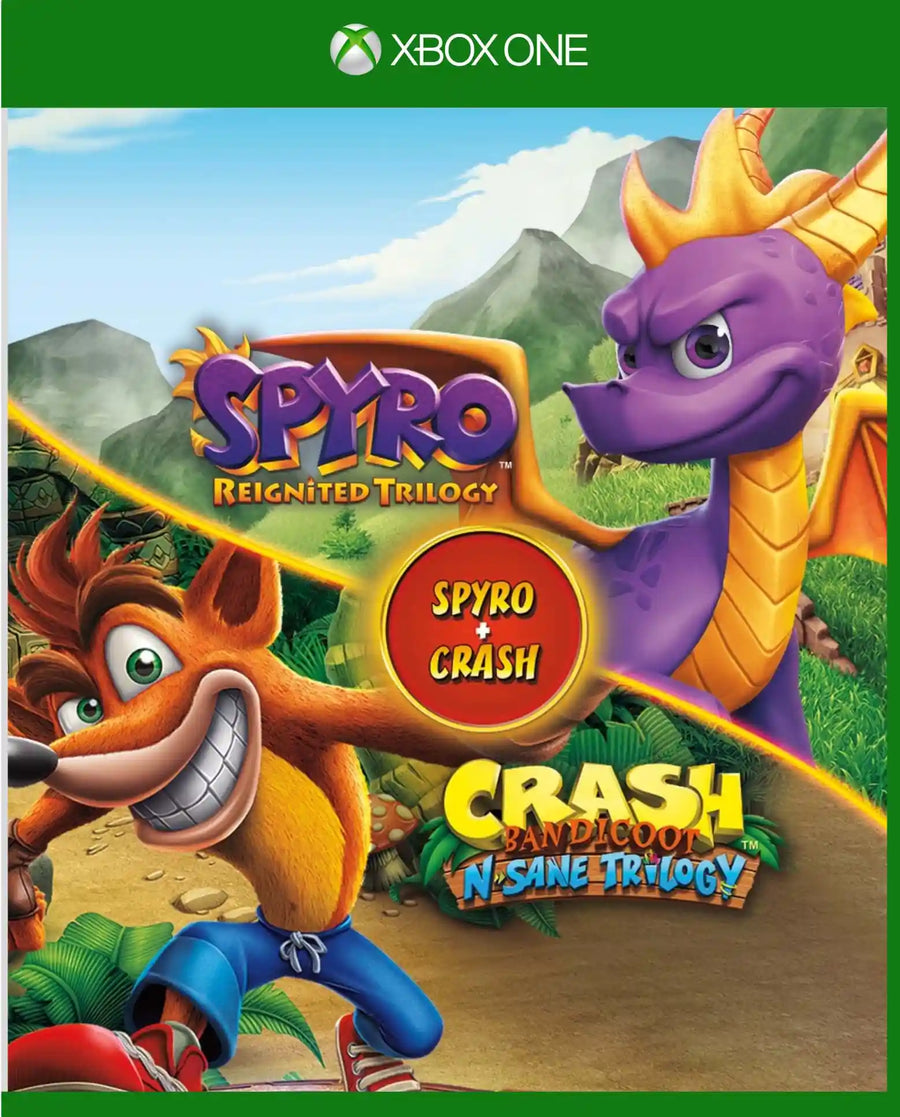 Lote de juego Spyro + Crash Remastered - XONE