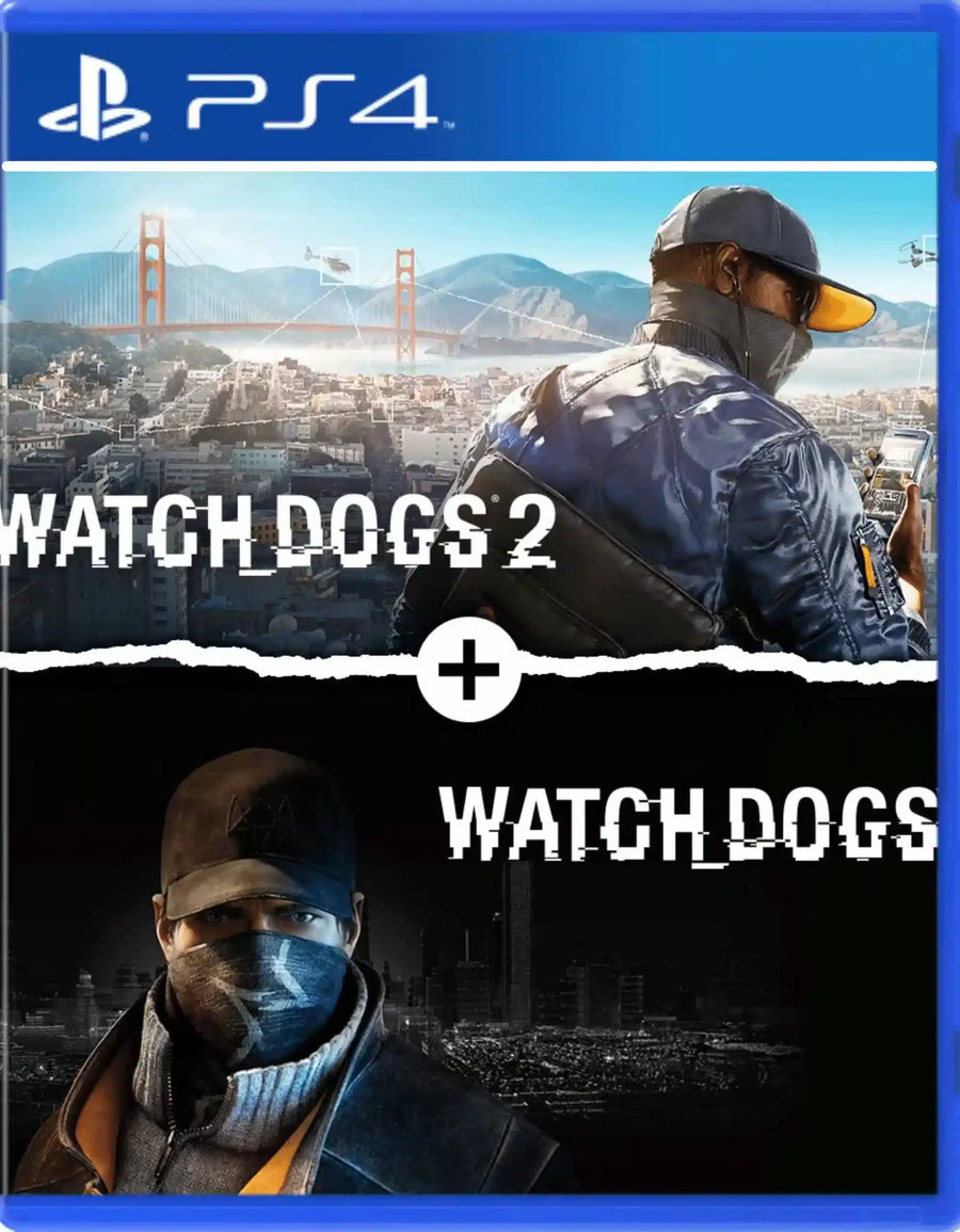 Watch Dogs + Watch Dogs 2 Bundle Pack Digital PS4