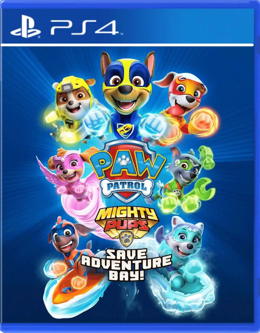 Paw Patrol La poderosa patrulla canina salva Bahía Aventura Digital PS4