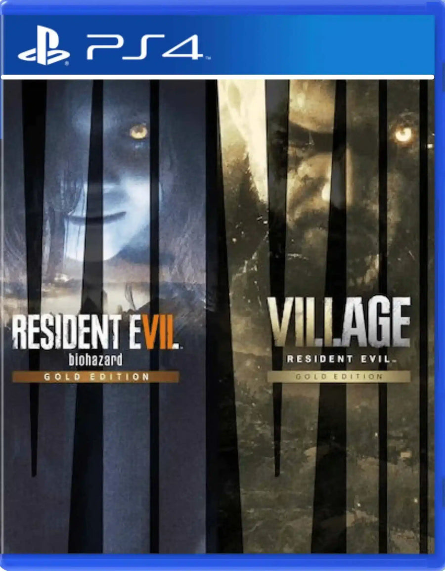Resident Evil 7 Gold Edition y Village Gold Edition Digital PS4
