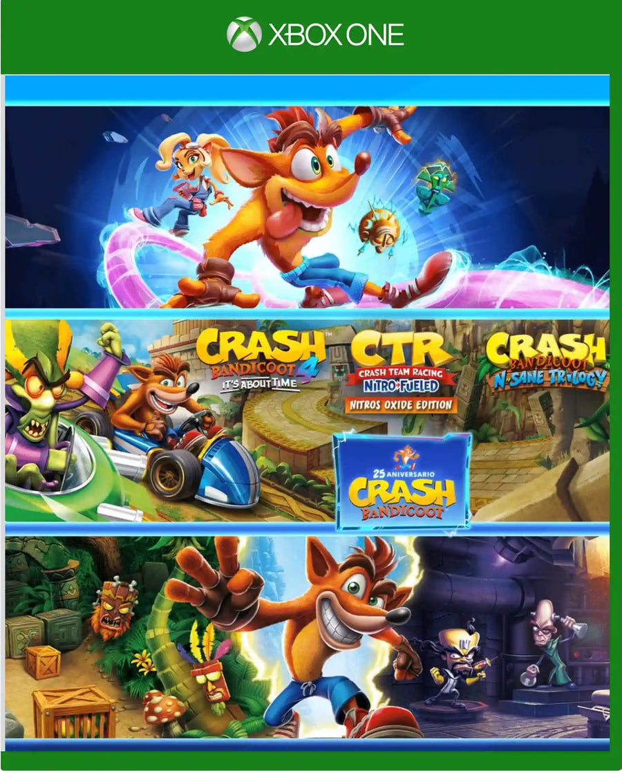 Crash Bandicoot - Lote Crashiversary -XONE