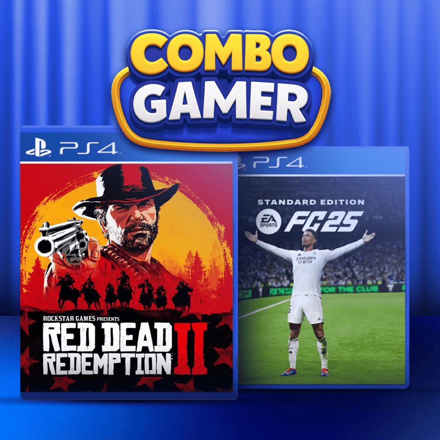 Combo FC 25 + Red Dead Redemption 2 PS4