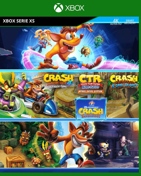 Crash Bandicoot - Lote Crashiversary -XSERIES
