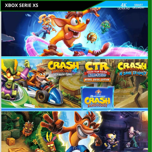 Crash Bandicoot - Lote Crashiversary -XSERIES