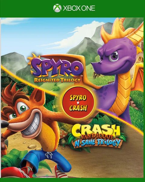 Lote de juego Spyro + Crash Remastered - XONE