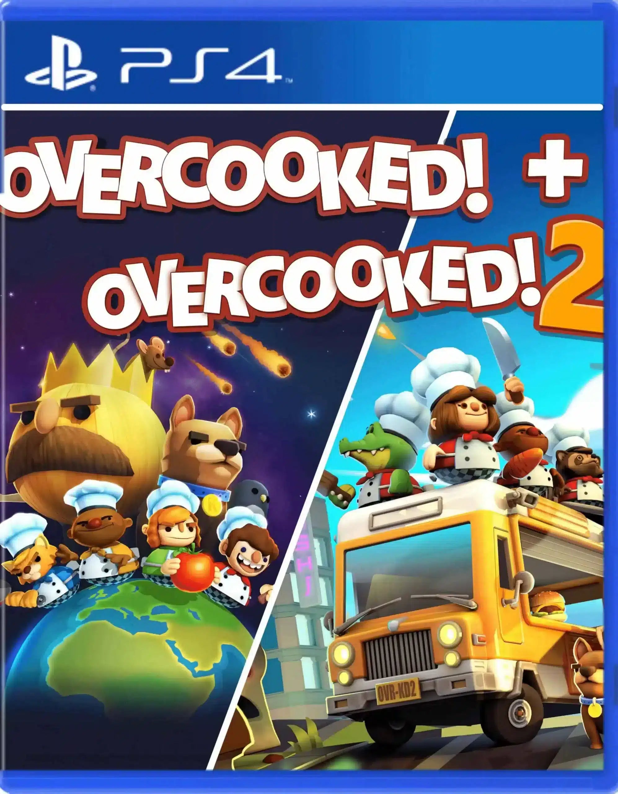 Overcooked! + Overcooked! 2 Digital PS4