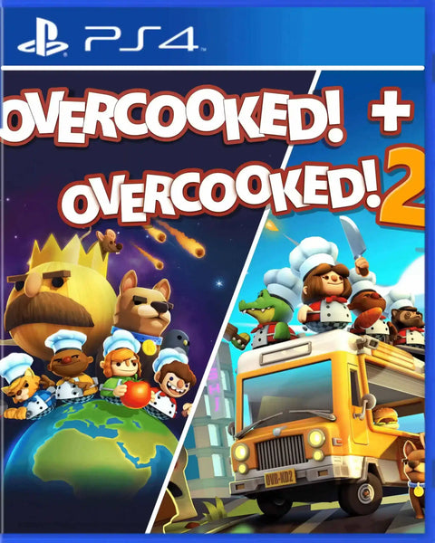 Overcooked! + Overcooked! 2 Digital PS4
