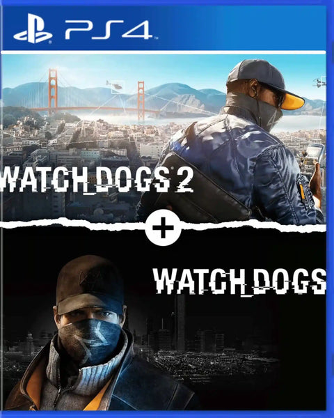 Watch Dogs + Watch Dogs 2 Bundle Pack Digital PS4