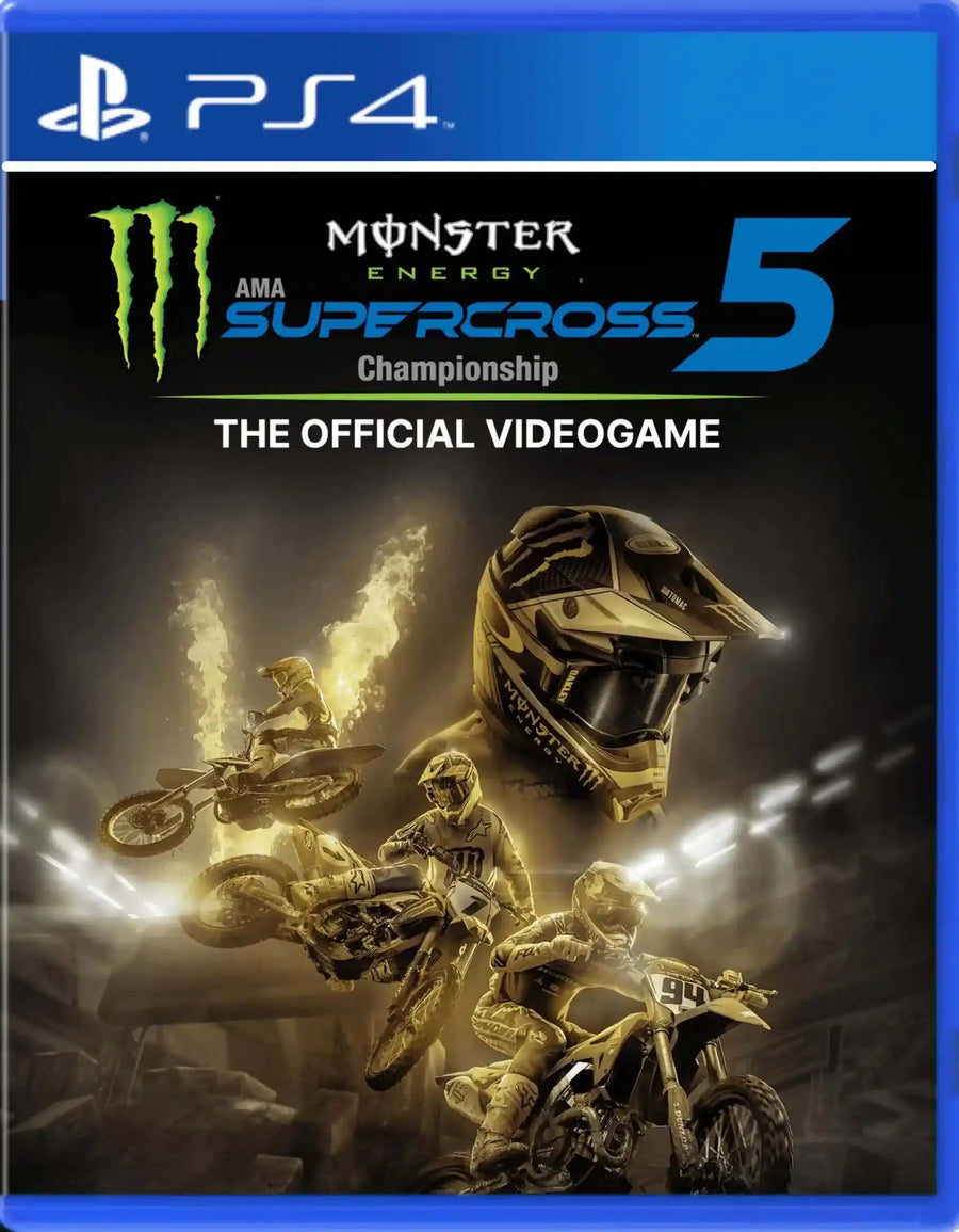 Monster Energy Supercross 5 - The Official Video Game Digital PS4