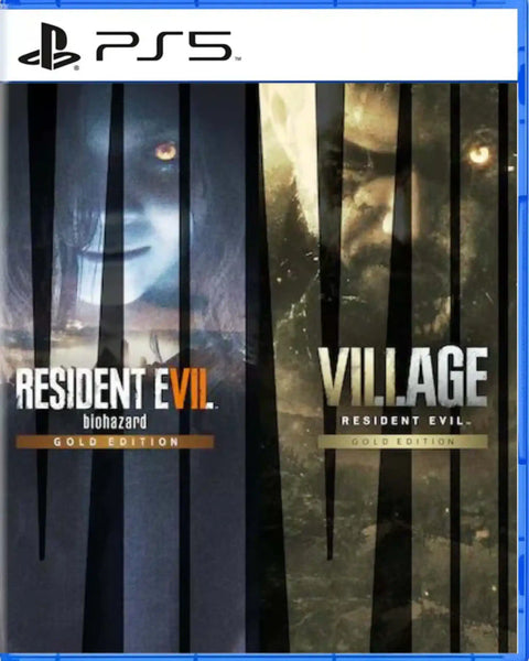 Resident Evil 7 y Resident Evil Village Gold Edition Digital PS5