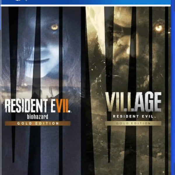 Resident Evil 7 Gold Edition y Village Gold Edition Digital PS4