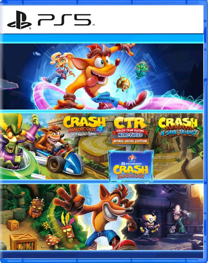 Crash Bandicoot - Lote Crashiversary -PS5