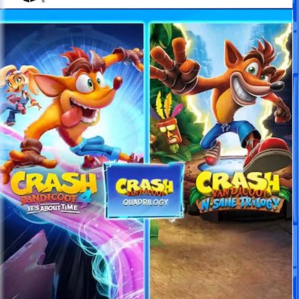 Crash Bandicoot - Lote Quadrilogy Digital PS5