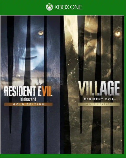 Resident Evil 7 Gold Edition y Village Gold Edition - XONE