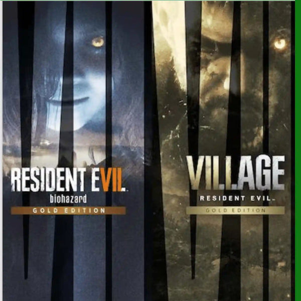 Resident Evil 7 Gold Edition y Village Gold Edition - XONE