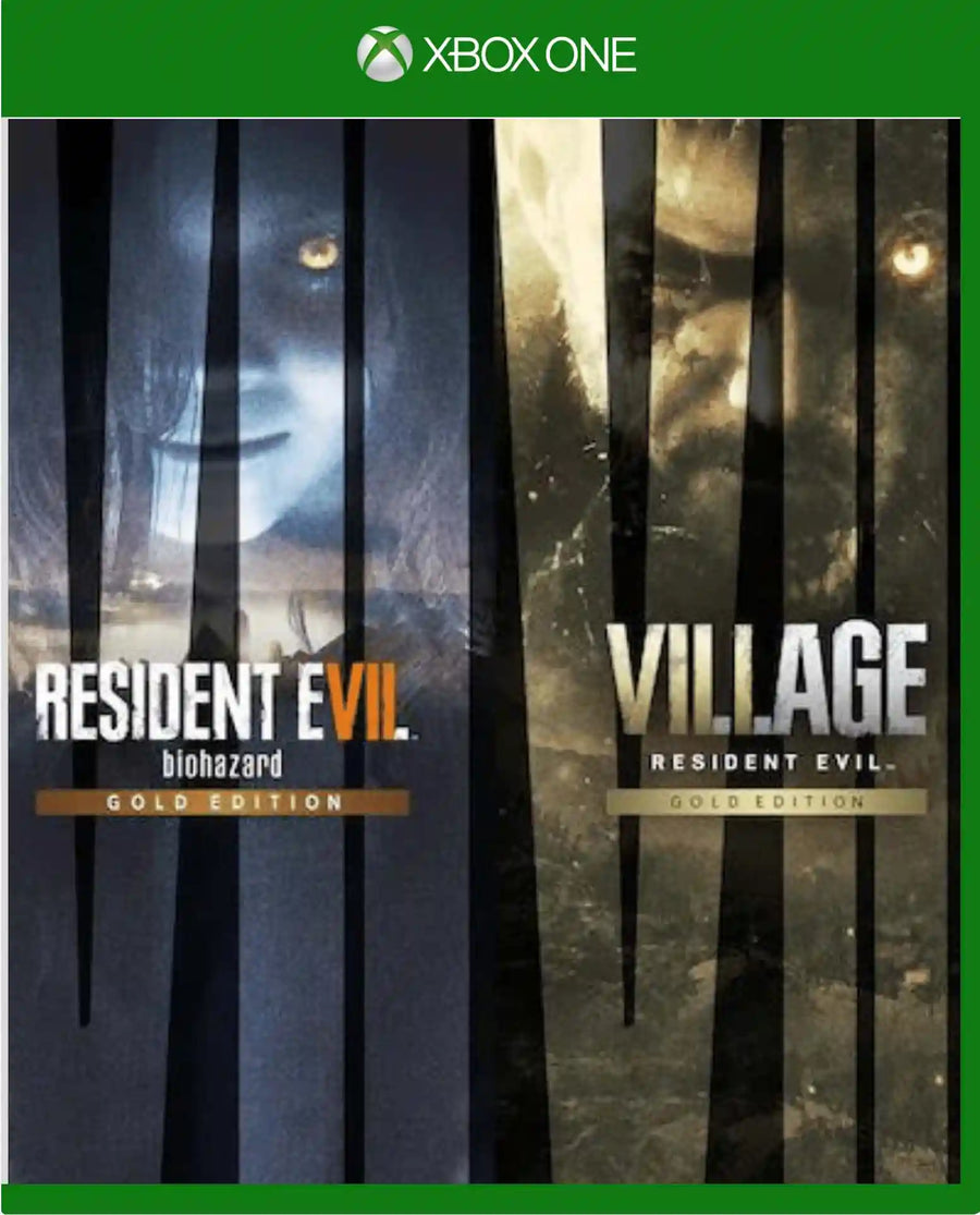 Resident Evil 7 Gold Edition y Village Gold Edition - XONE
