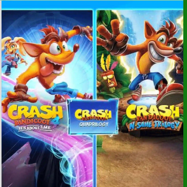 Crash Bandicoot - Lote Quadrilogy - XONE