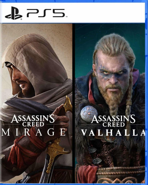 Lote Assassin's Creed Mirage y Assassin's Creed Valhalla Digital PS5