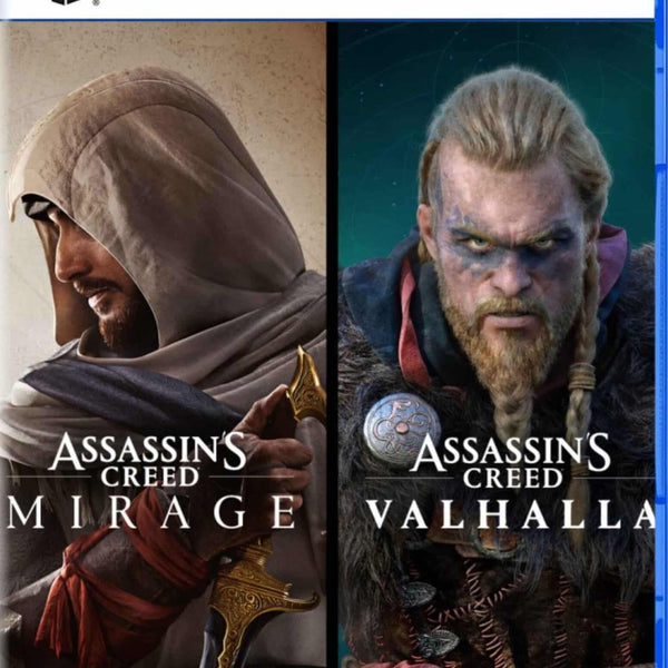 Lote Assassin's Creed Mirage y Assassin's Creed Valhalla Digital PS5