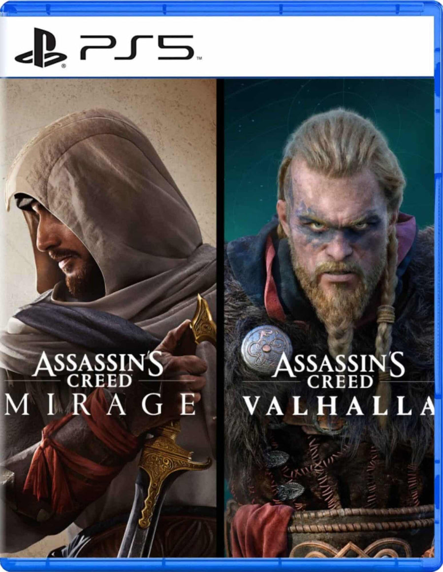 Lote Assassin's Creed Mirage y Assassin's Creed Valhalla Digital PS5
