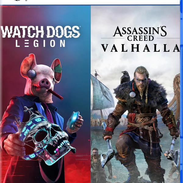 Lote de Assassin's Creed Valhalla + Watch Dogs: Legion Digital PS5