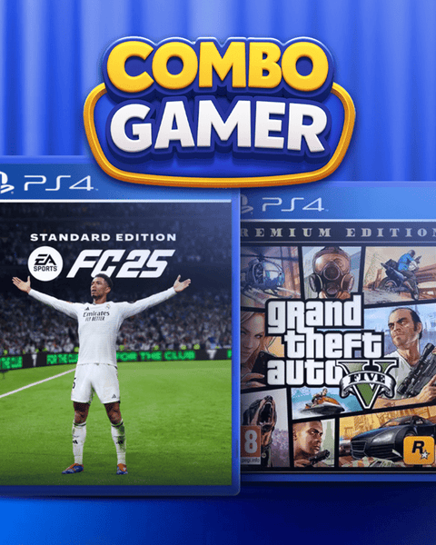 Combo FC 25 + GTA V PS4