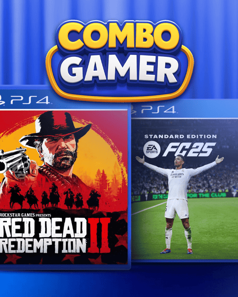 Combo FC 25 + Red Dead Redemption 2 PS4